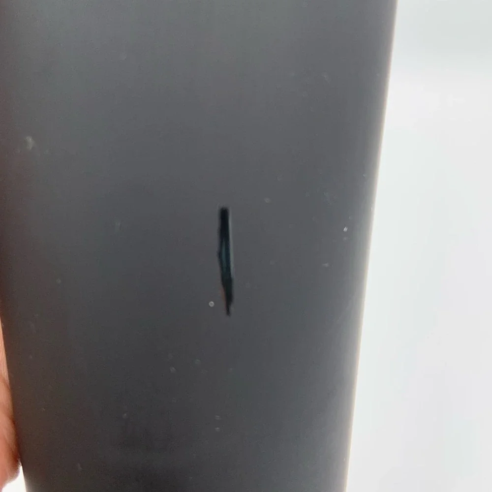 Starbucks 2015 Soft Touch Matte Black Venti Tumbler Cold Cup Acrylic Collectible